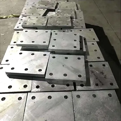 Yapısal Kurulum için Gömülü Çelik Taban Plakaları